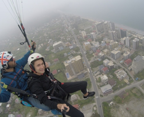 paragliding gonio